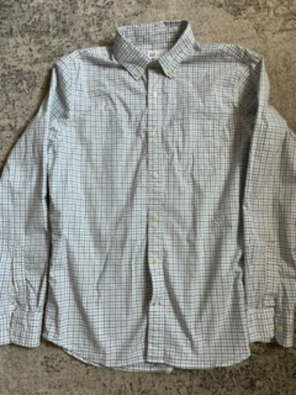 🧡3/$15 Gap Standard Fit Stretch Long Sleeve Button Down Shirt Men's M